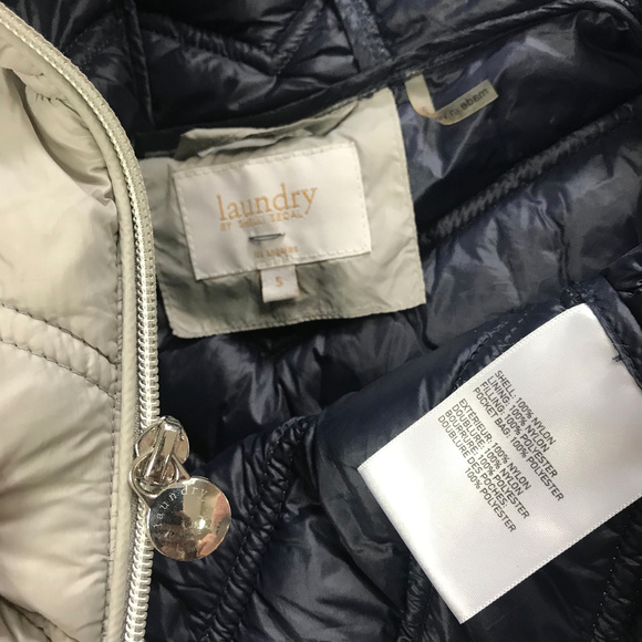 Laundry Quilted Gray Puffer Jacket - Picture 4 of 9